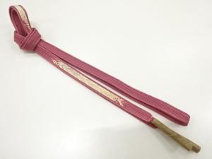 未使用品　正絹　手組帯締め